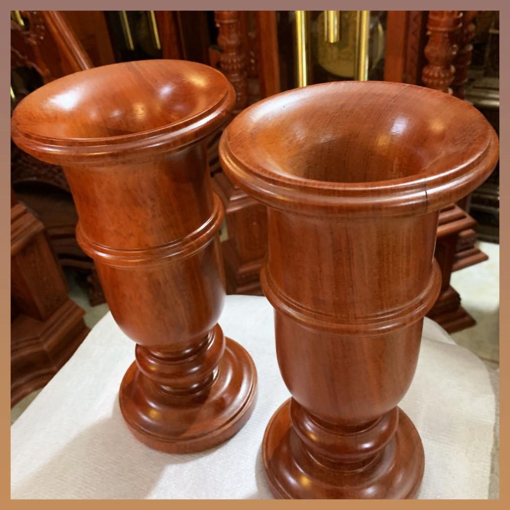 Ống nhang gỗ hương nguyên khối