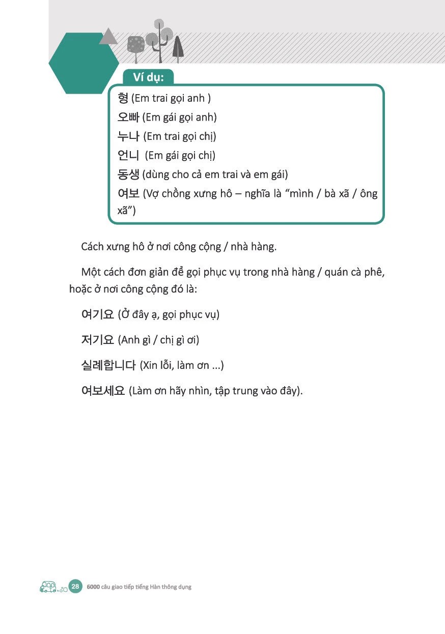 Sách 6000 câu giao tiếp Tiếng Hàn theo chủ đề - Tủ sách giúp học tốt Tiếng Hàn - MCBooks