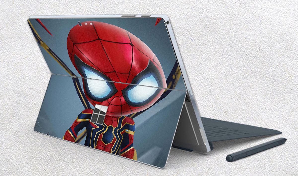 Skin dán hình người nhện Spiderman x02 cho Surface Go, Pro 2, Pro 3, Pro 4, Pro 5, Pro 6, Pro 7, Pro X