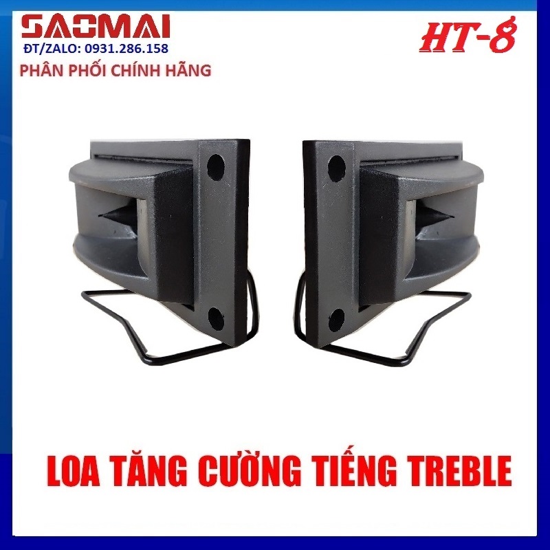 Bộ 2 Loa treble kèn rời Hifi THUMPER AT8 - HT8 bổ sung treble cho dàn karaoke - Hàng chính hãng