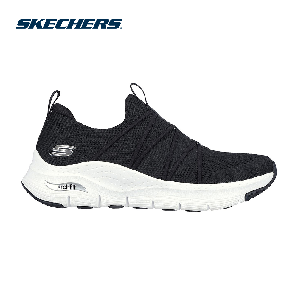 Skechers Nữ Giày Thể Thao Xỏ Chân Tập Gym, Thường Ngày, Đi Học, Đi Làm Sport Arch Fit - 149564-BLK