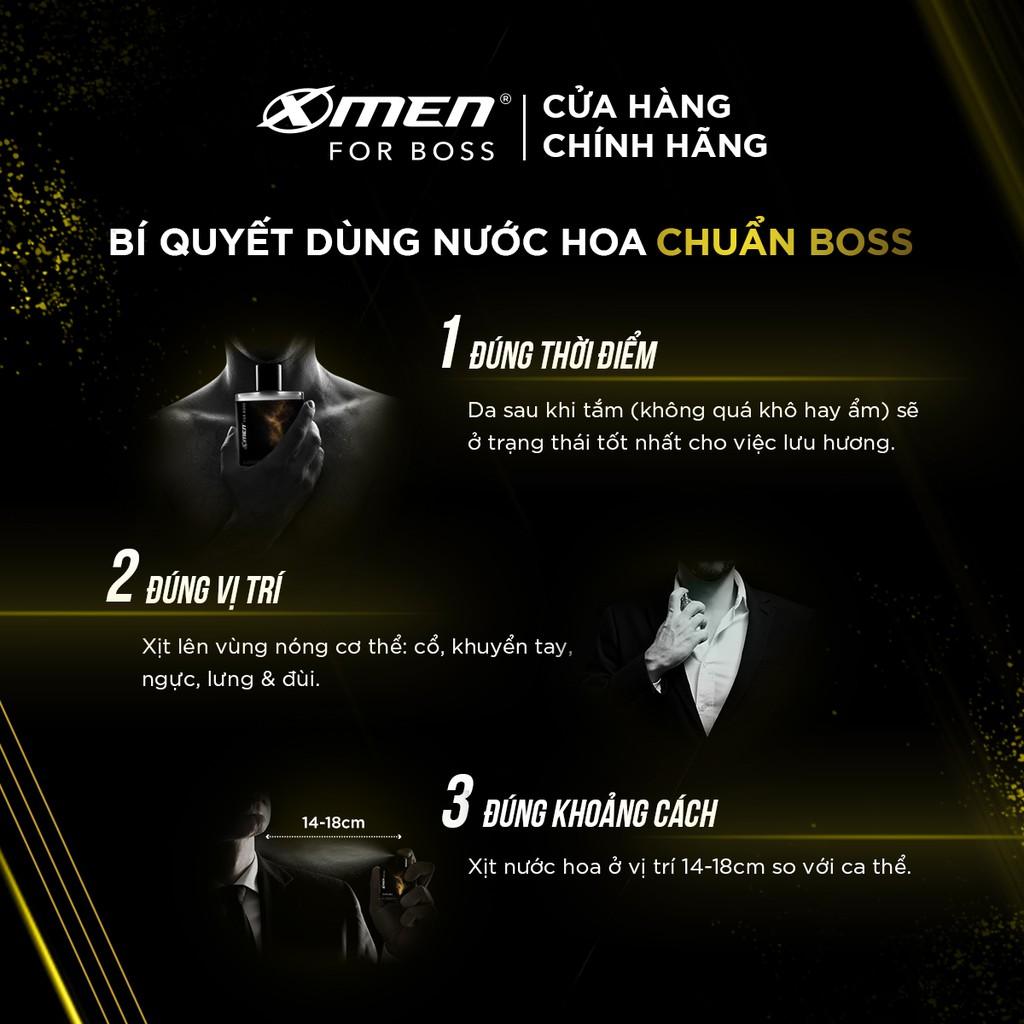 Nước hoa EDT X-Men for Boss Luxury 49ml - Mùi hương sang trọng tinh tế