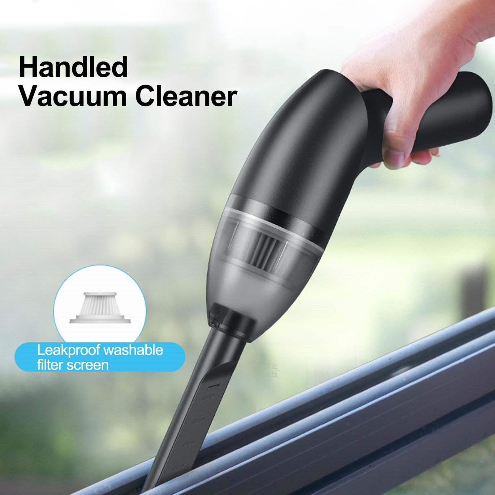 65W Car Vacuum Cleaner USB Powerful High Power Vacuum for Home Car Cleaning