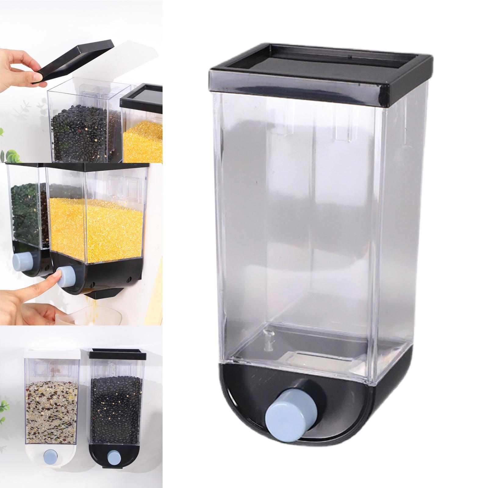 Cereal Dispenser Keep Fresh Food Dispensers for Kitchen Grain Dry Beans