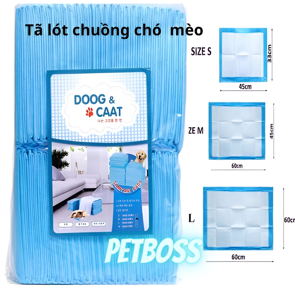 1 BỊCH TÃ LÓT CHUỒNG CHO THÚ CƯNG, CHÓ MÈO