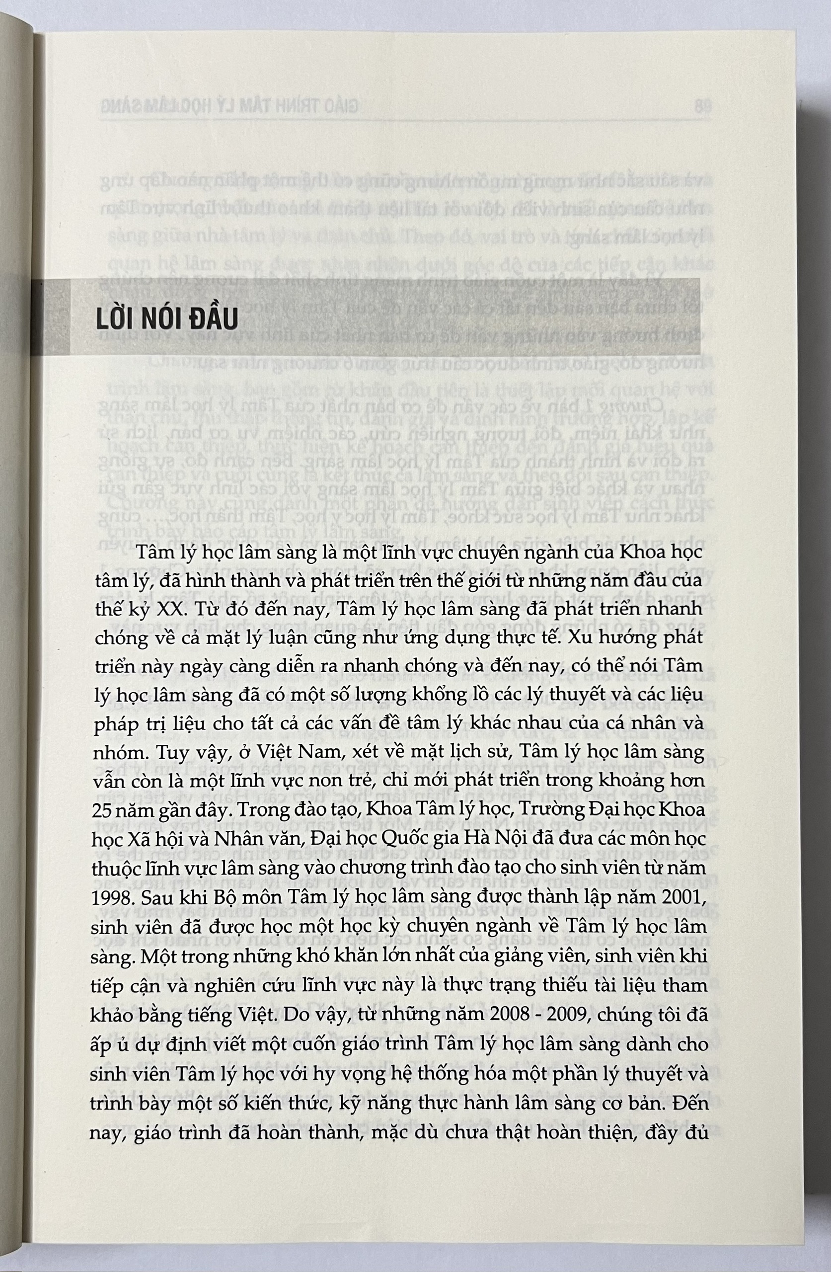 Sách - Giáo Trình Tâm Lý Học Lâm Sàng (Tái Bản Lần 2)