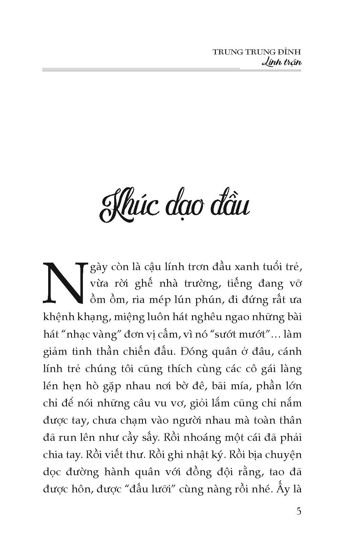Lính Trận - Trung Trung Đỉnh