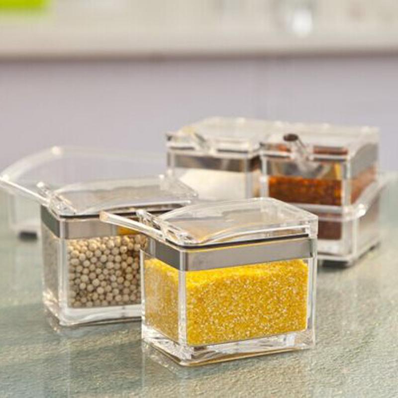 Bộ Hộp Đựng Gia Vị Tiện Lợi Cho Nhà Bếp