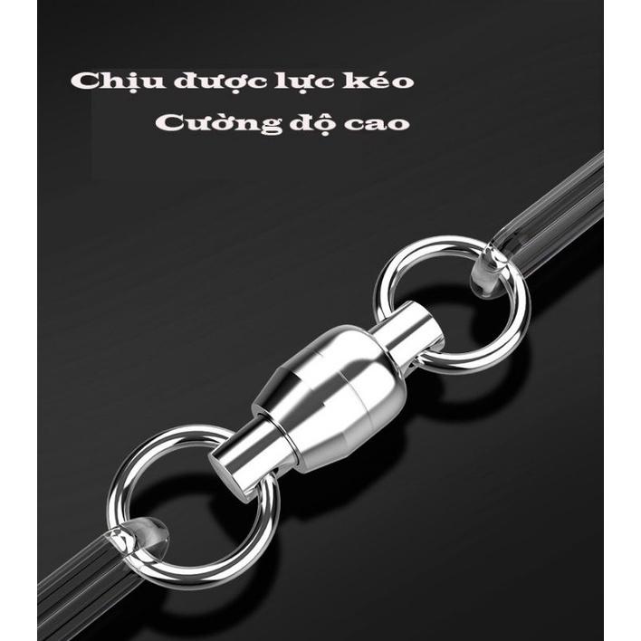 Khóa Số 8 Inox Cao Cấp Chuyên Săn Hàng - Đồ Câu DHS