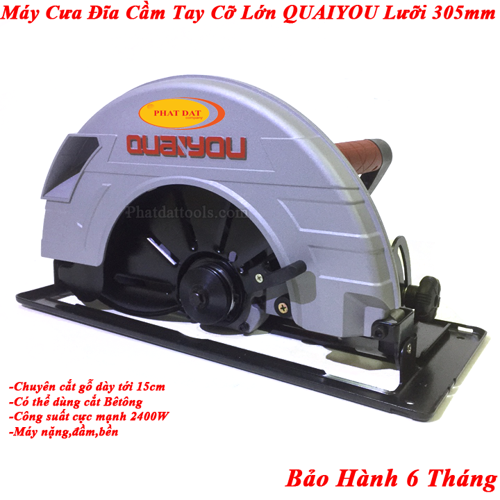 Máy cưa gỗ cầm tay QUAIYOU QY-5305N - Tặng kèm lưỡi D305