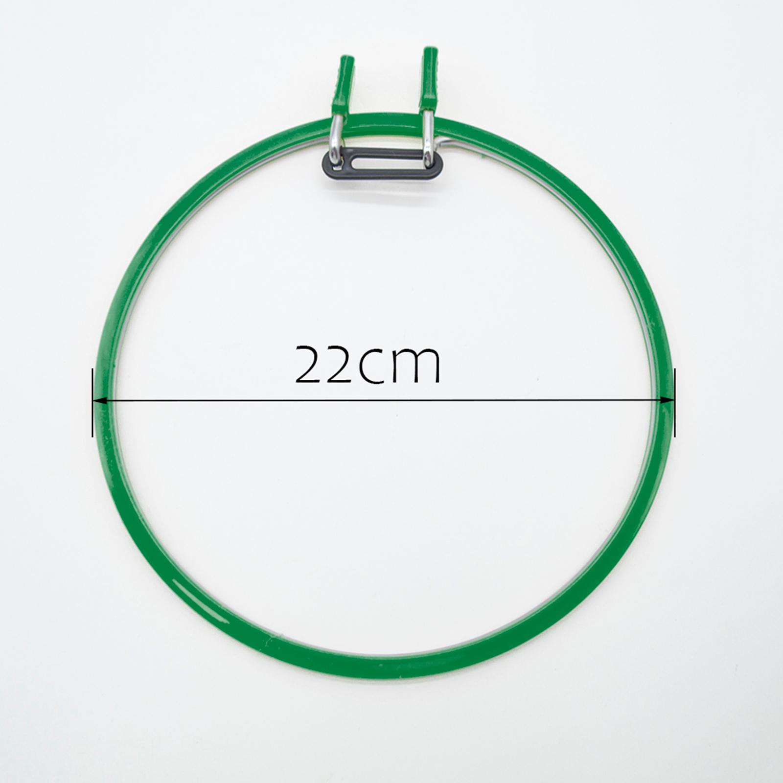 Embroidery Hoop Cross Stitch Spring Tension Frame Adult DIY Display Supplies