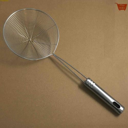 Chao lẩu vợt đồ rán  inox (Loại 1)