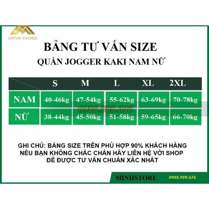 Quần Jogger nam kaki rằn ri Chất liệu kaki mềm mịn, dầy dặn, co giãn tốt, mặc cực kỳ thoải mái - Minhstore