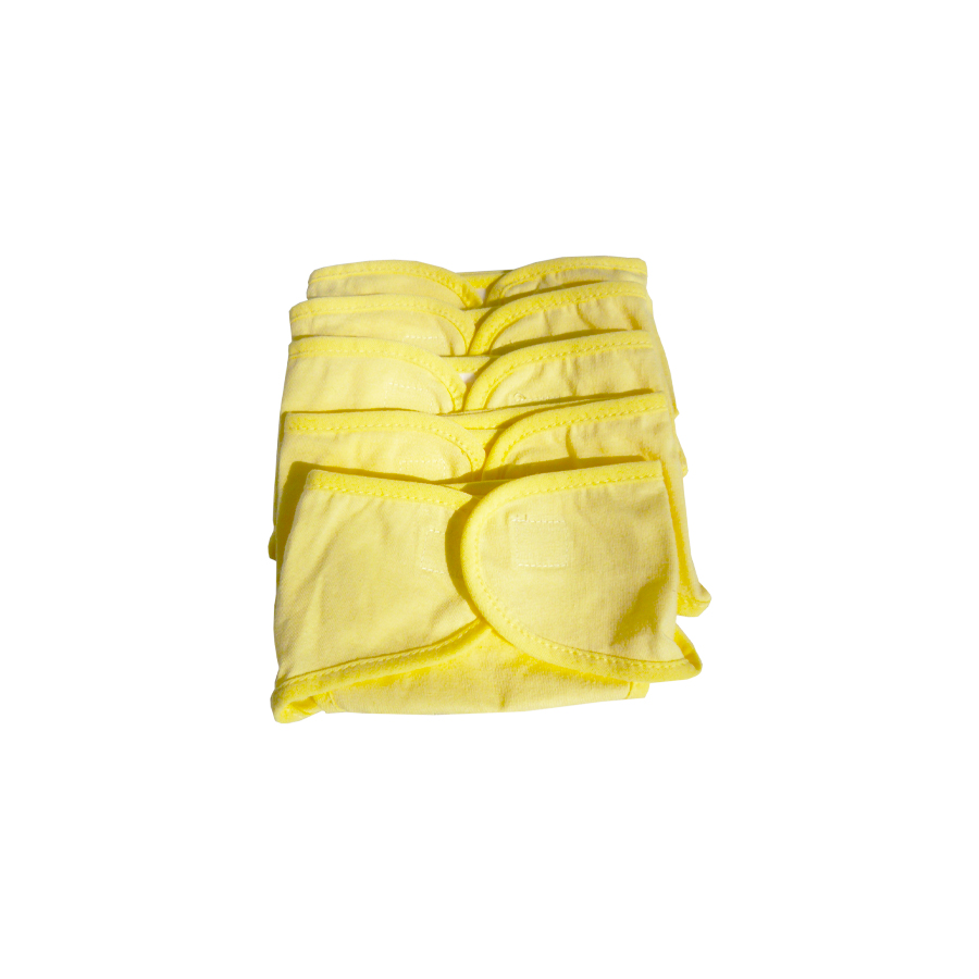 Bộ tã dán vải cotton mềm cho bé (5 cái/ bịch)- Sunbaby