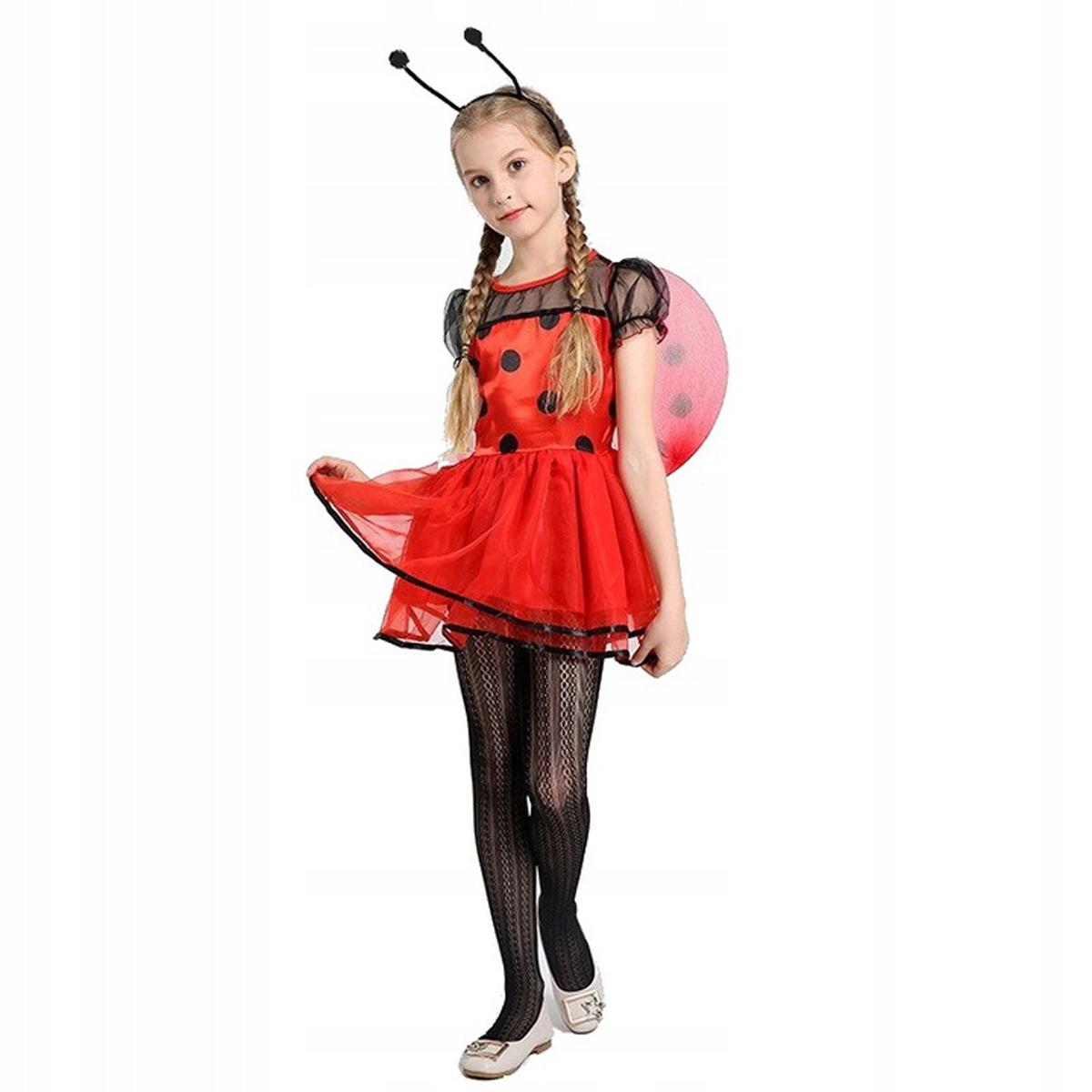 Bộ Váy Bọ Cánh Cam - Hóa Trang Halloween Bé Gái - Size L - Nuan Nuan LC1640
