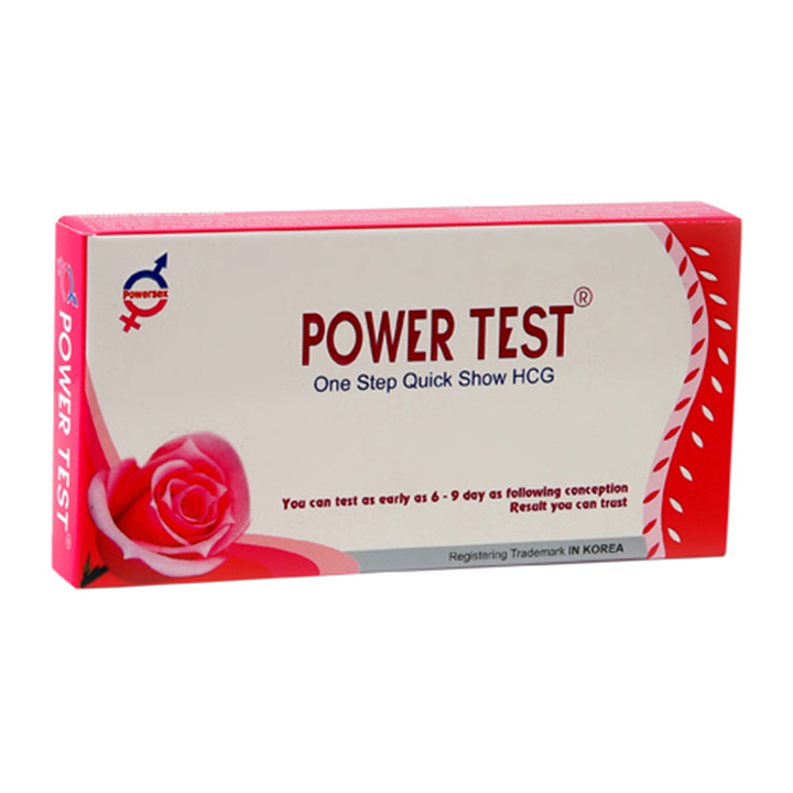 Que Thử Phát Hiện Thai Sớm Powertest (combo 2 que)