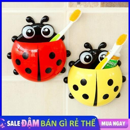 Hộp Đựng Bàn Chải, Kem Đánh Răng Hình Con Bọ Cánh Cam