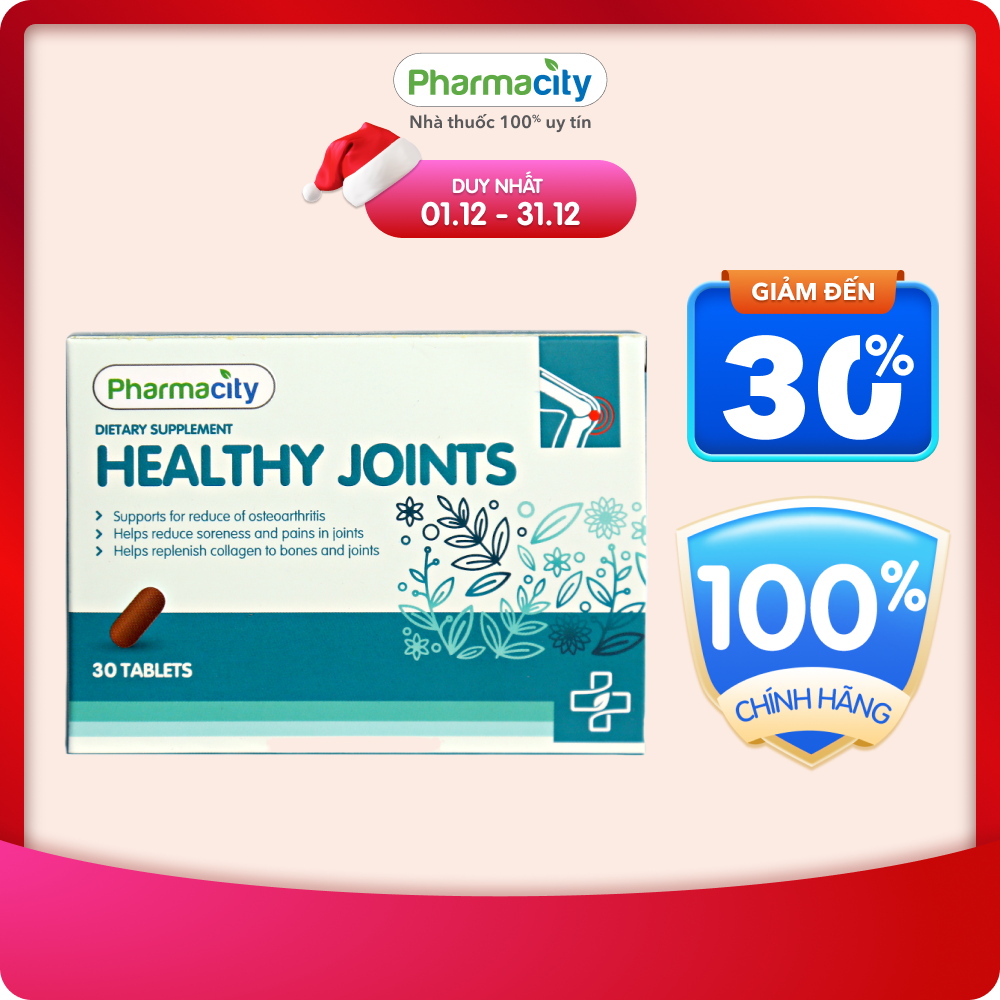 Viên hỗ trợ xương khớp Pharmacity Healthy Joints