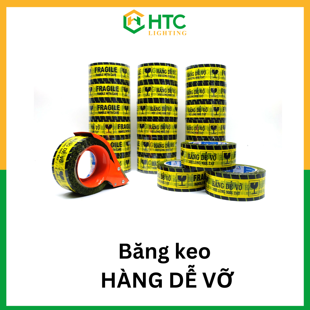 Băng keo/ băng dính HÀNG DỄ VỠ loại 5cm x 100yard