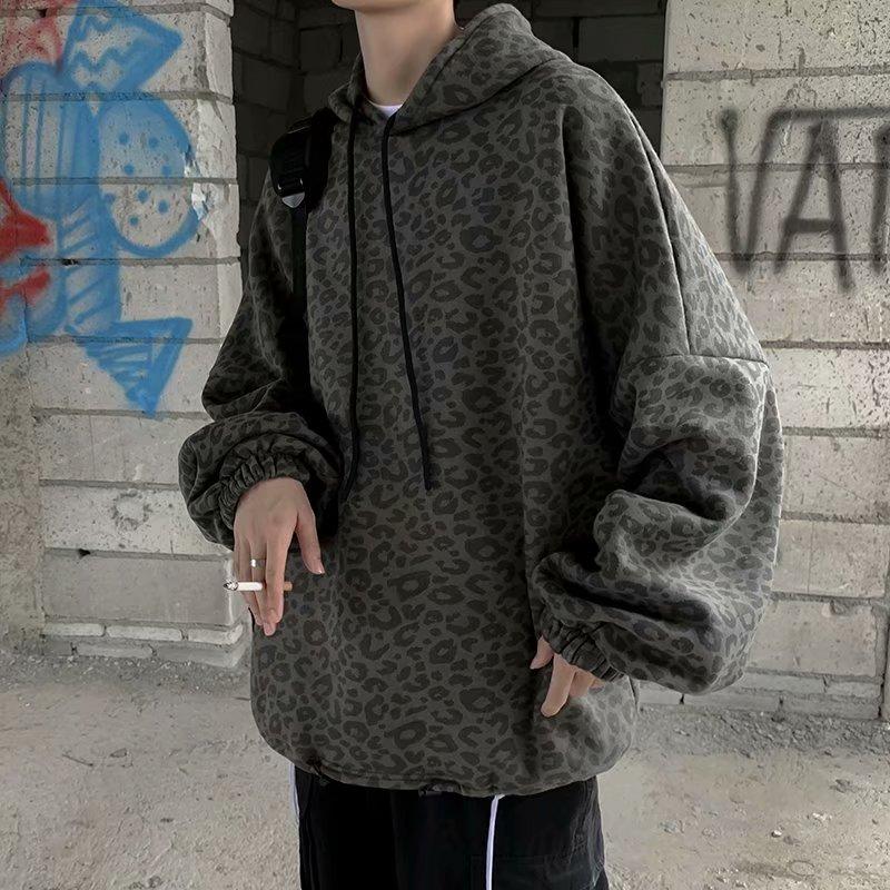 Áo Hoodie Tay Dài Dáng Rộng Phong Cách Thời Trang Hàn Quốc 2020 Cho Nam