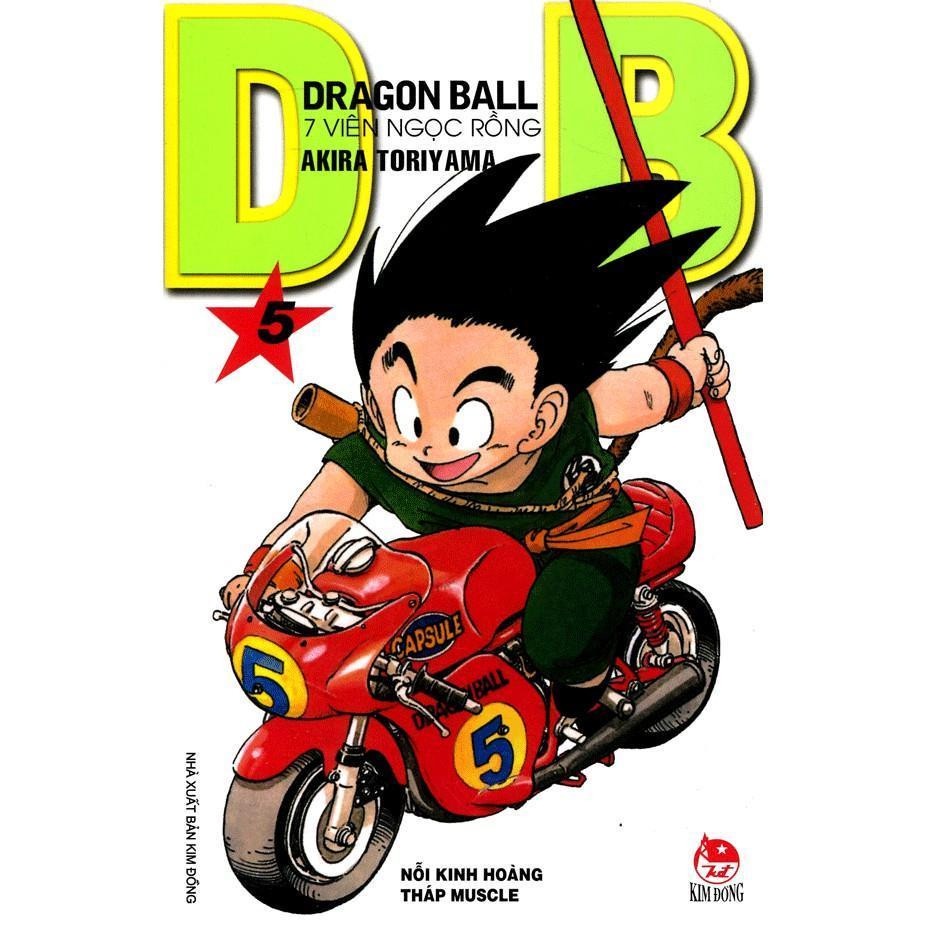 Truyện tranh - Combo 5 cuốn Dragon Ball Kim Đồng