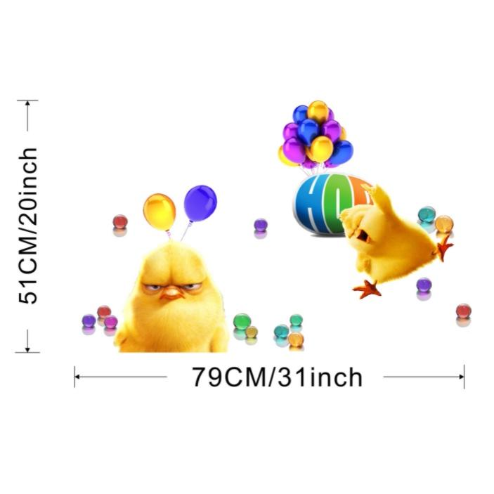 Decal trang trí tường - Nhiều mẫu dễ thương vui nhộn