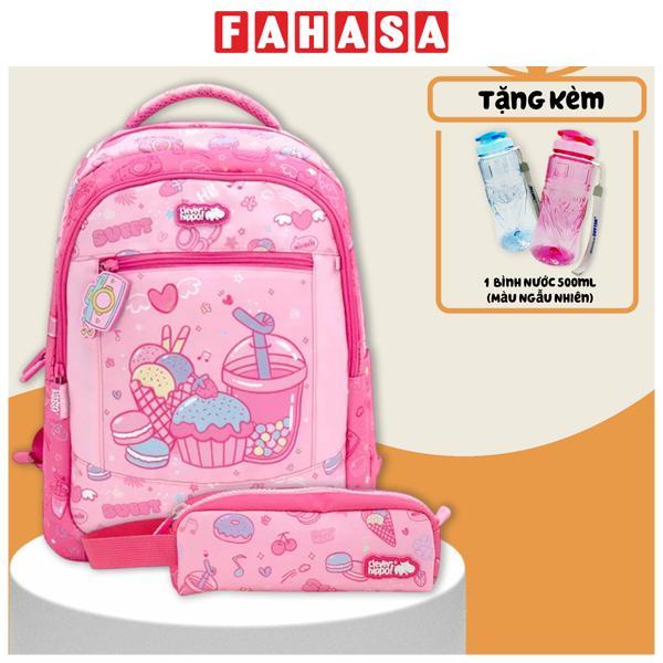 Combo Ba Lô Activego + Bóp Viết Sweetie Pie Club Clever Hippo - Trung Học (Tặng Kèm Bình Nước 500ml)