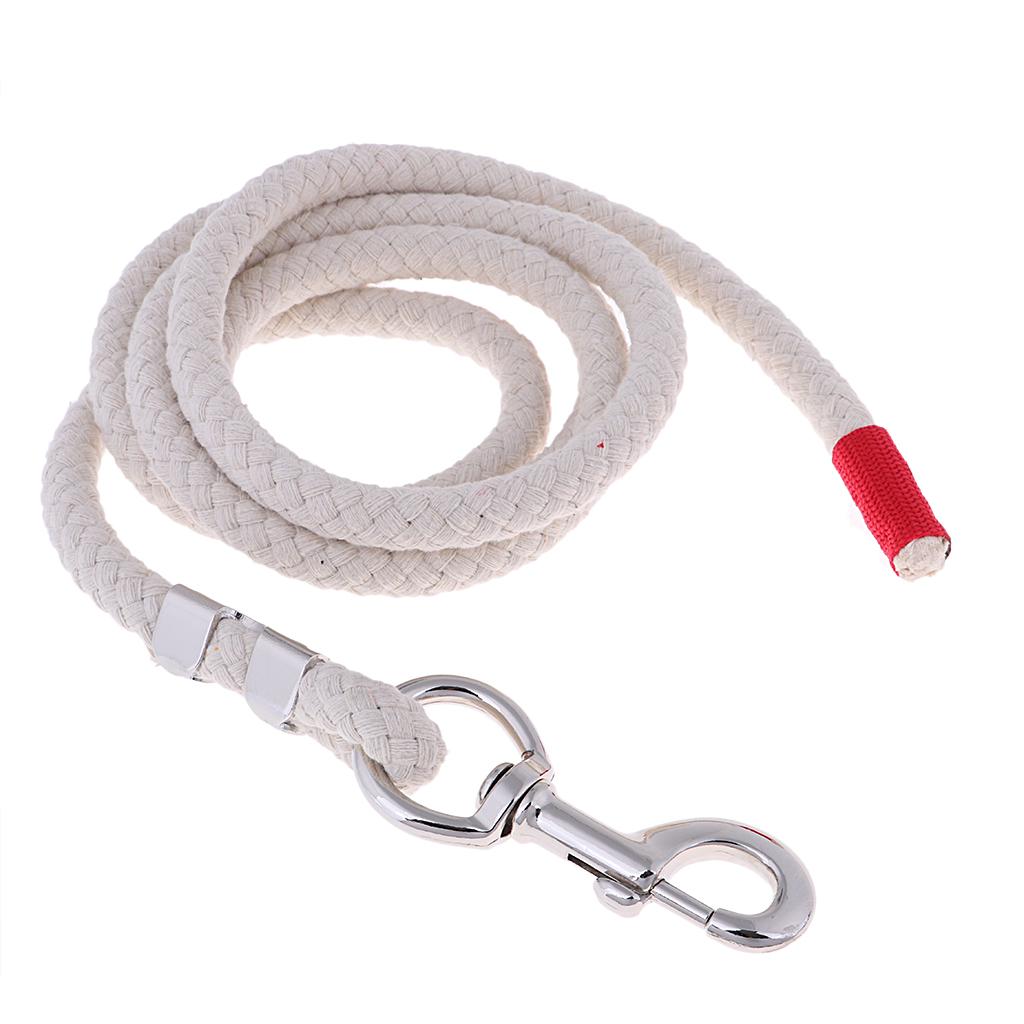 14mm Equestrian Horse Riding Lead Ropes Halters Cotton Weave Rein