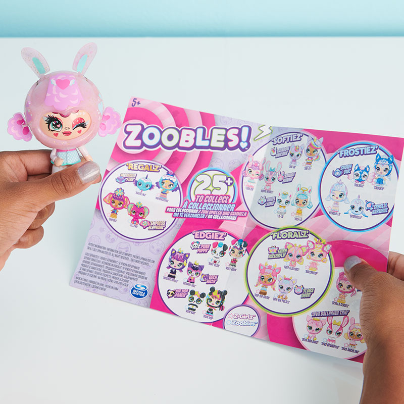 Đồ Chơi ZOOBLES Banh Bé Con Z-Girlz 6061365 - Giao hàng ngẫu nhiên