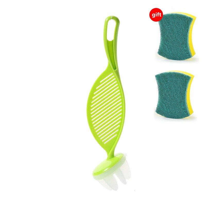 Kitchen Creative Washing Tool Multi-Function Rice Washing Spoon Washing Rice Sieve Not Hurt Hand Household Sink Food Drain Rack