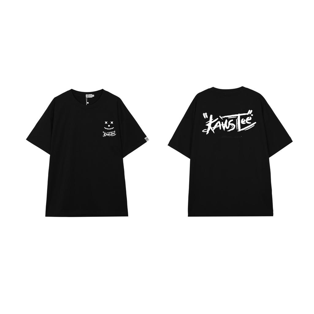 Áo thun KAWSTEE form unisex tay lỡ dành cho nam nữ in hình KAWSTEE năng động