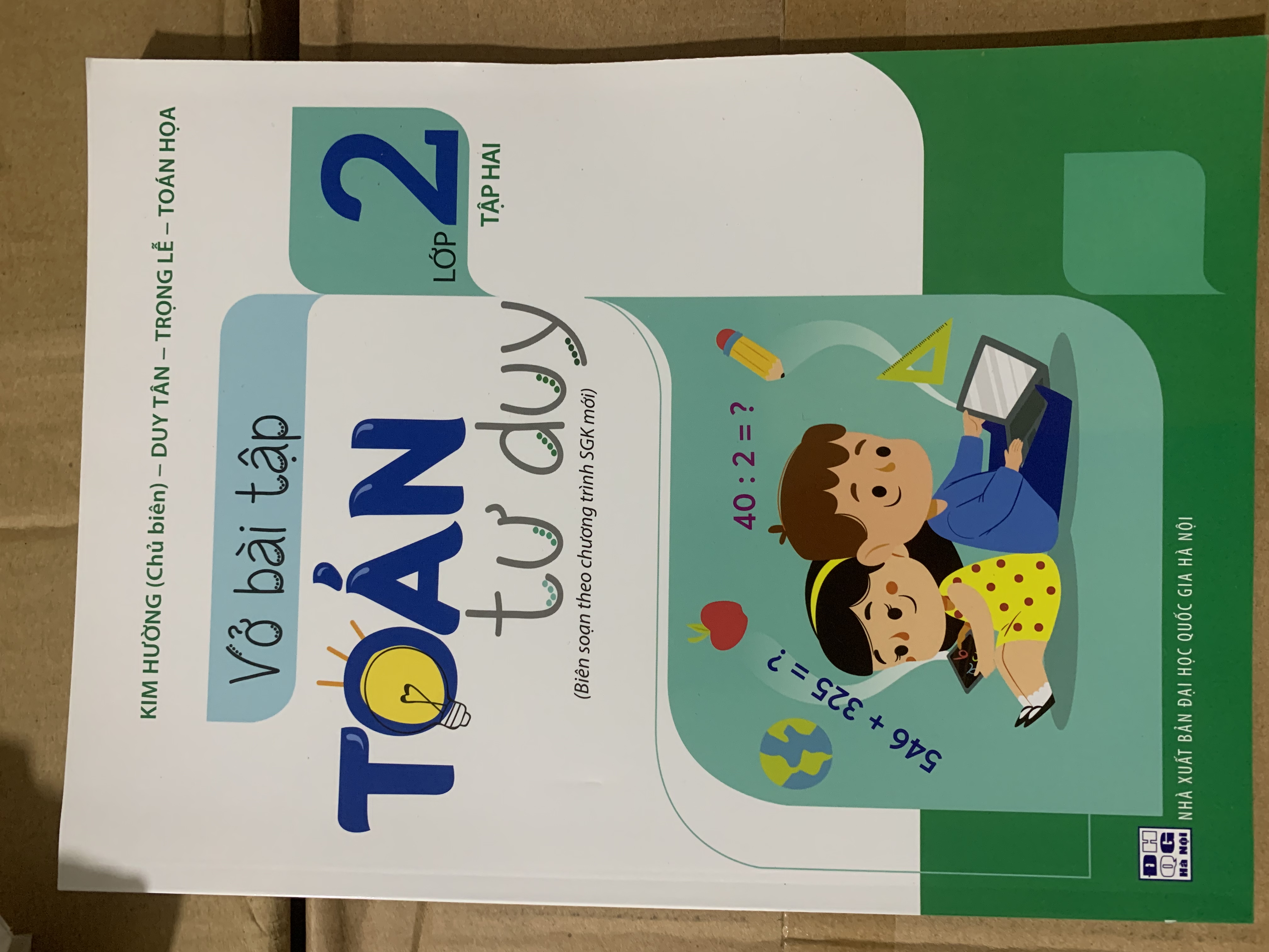 Vở Bài Tập Tư Duy Toán Lớp 2 Tập 2 Sgk Mới