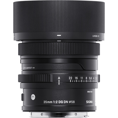 Ống Kính Sigma 35mm F2 DG DN For Sony E - Hàng Chính Hãng
