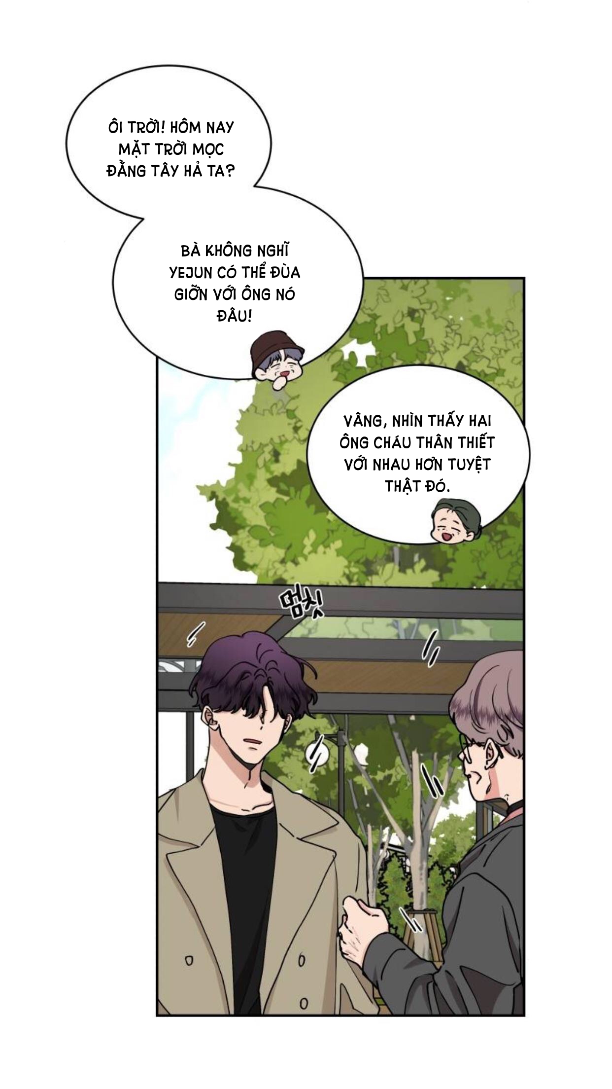 cặp đôi oan gia ngõ hẹp chapter 34 9