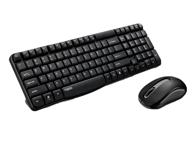 Combo Bàn phím + Chuột không dây Rapoo X1800S - Hàng Chính Hãng