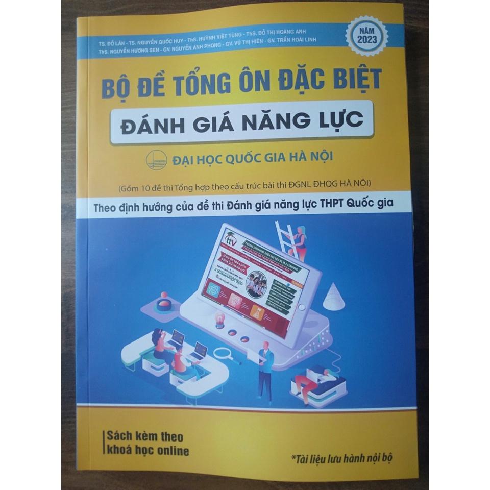 Sách - Bộ đề tổng ôn đặc biệt đánh giá năng lực (DHQGHN 2023)