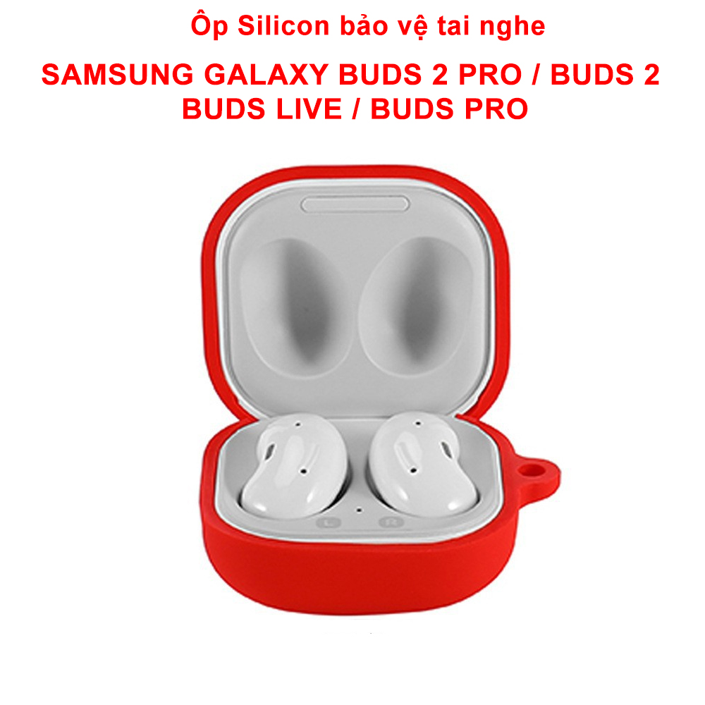 Ốp silicon bảo vệ tai nghe Galaxy Buds 2 Pro/Buds 2/Buds Live/Buds Pro