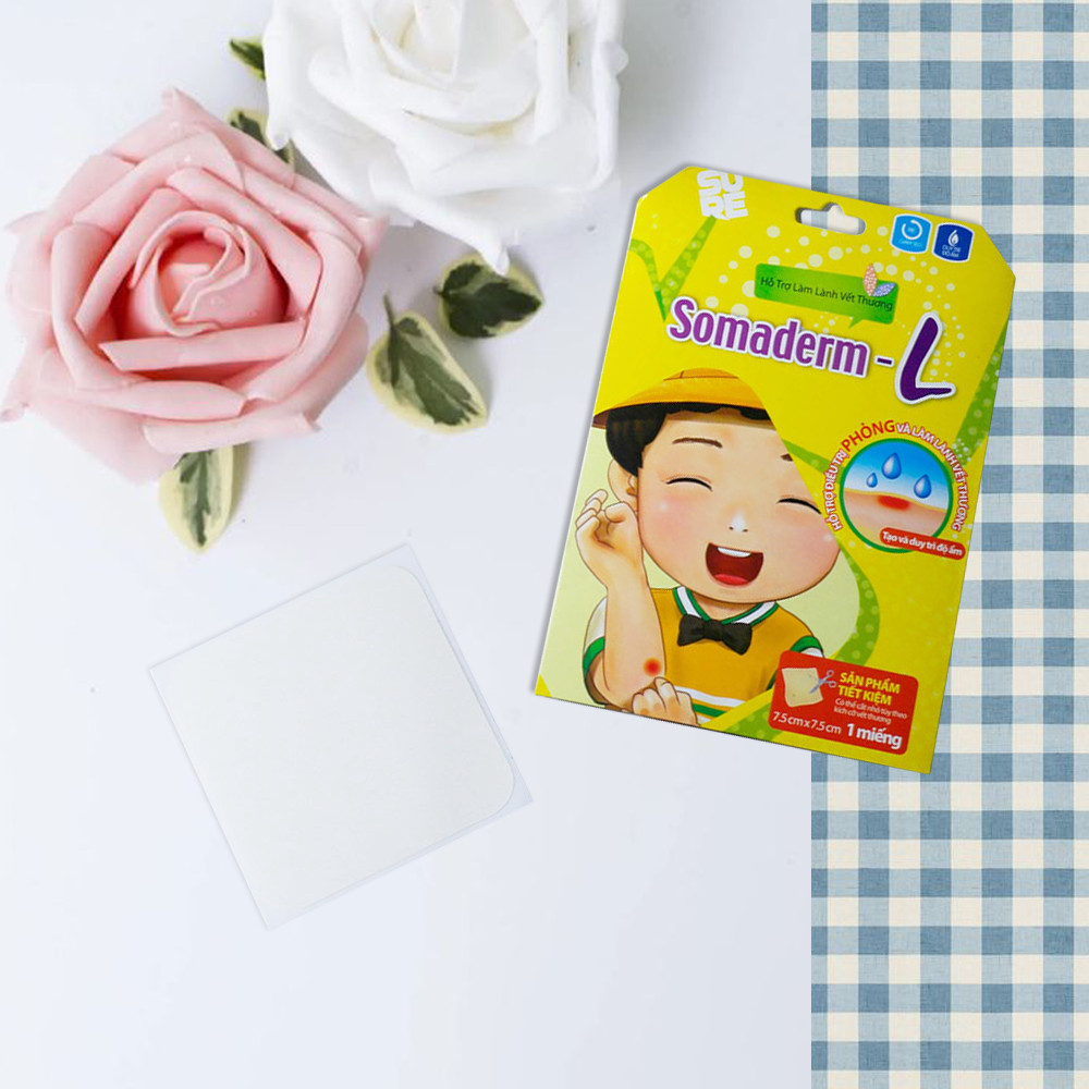 Miếng Dán Mụn - Vết Thương Somaderm-L