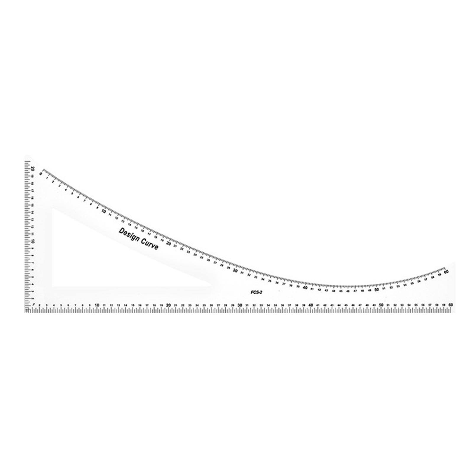 French Curve Ruler Tailor Tool Pattern Making Measure Clothing DIY Metric Design