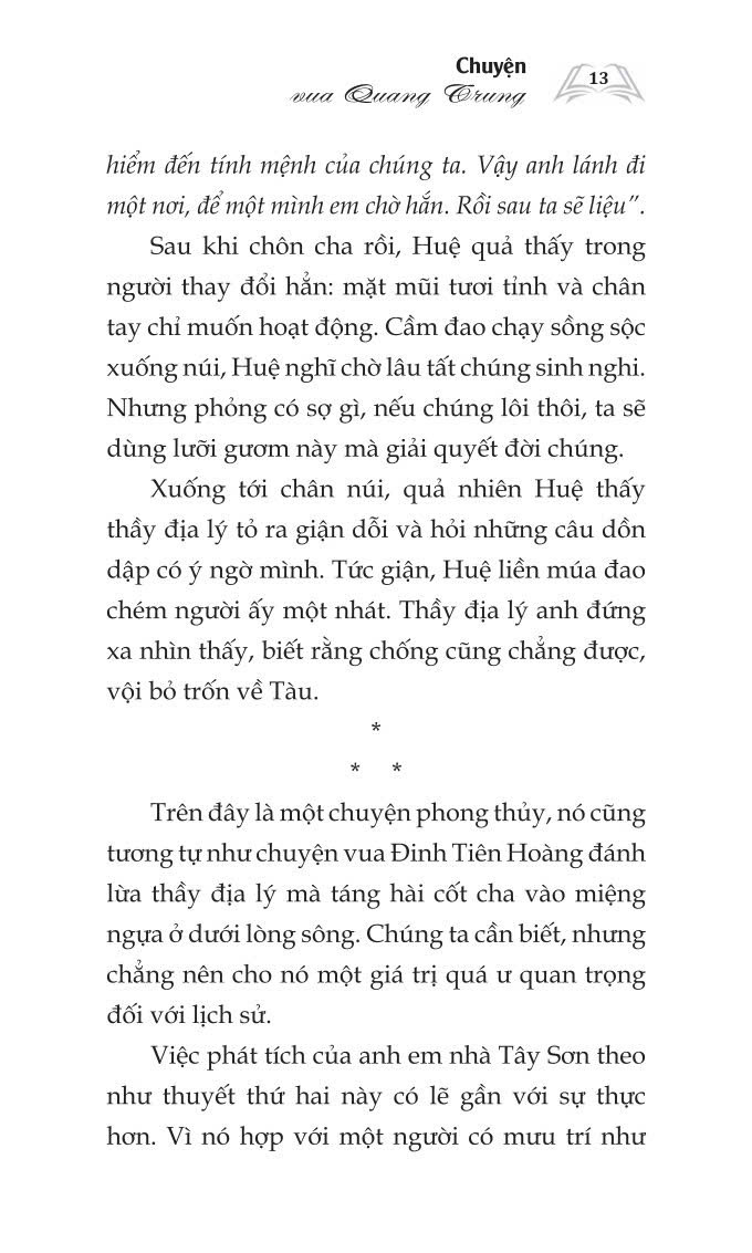 Chuyện Vua Quang Trung - bản in 2024