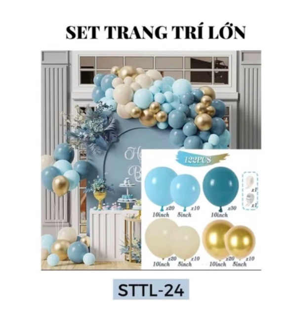 Set bóng bay Party Home trang trí sinh nhật đám cưới
