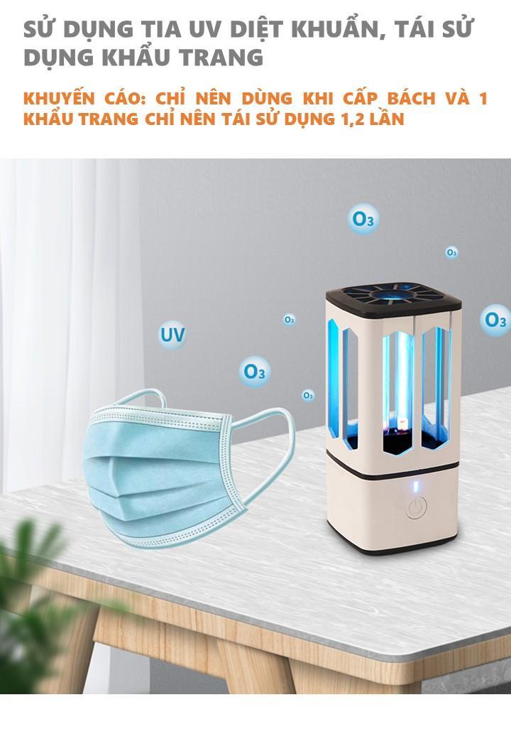 Đèn diệt vi khuẩn UV Mini cho gia đình