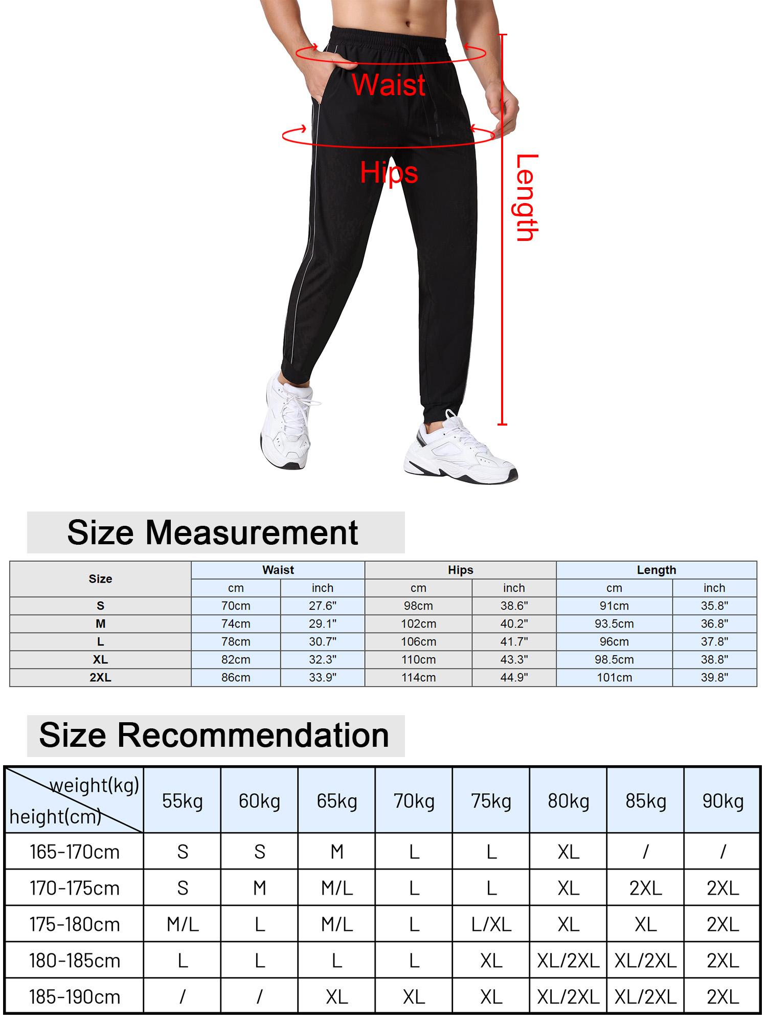 Quần Jogger Nam Quần thể thao có túi có dây phản quang Chạy bộ tập thể thao Người chạy bộ thể thao