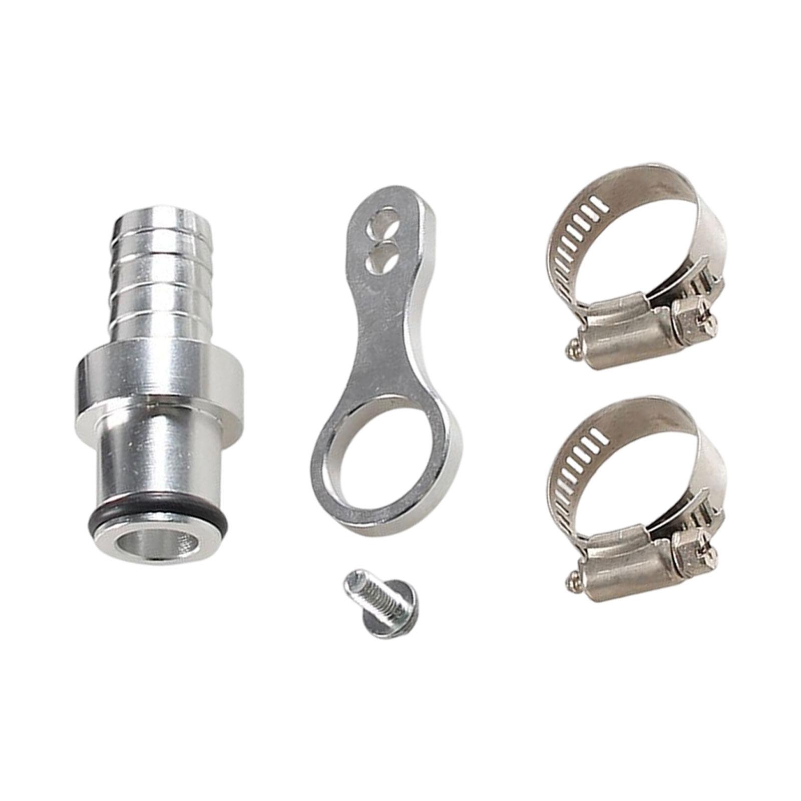 Engine Cooling Accessories Hose Barb Adapter Maintenance Coolant Pipe Aluminum Coolant Hose Hose for Car Engine System Replace