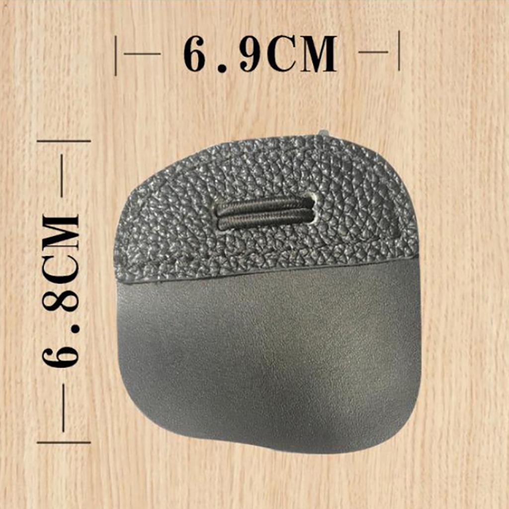 4 Pieces Outdoor Archery Finger Tabs 3 Under Tab Finger Saver Protect Guard