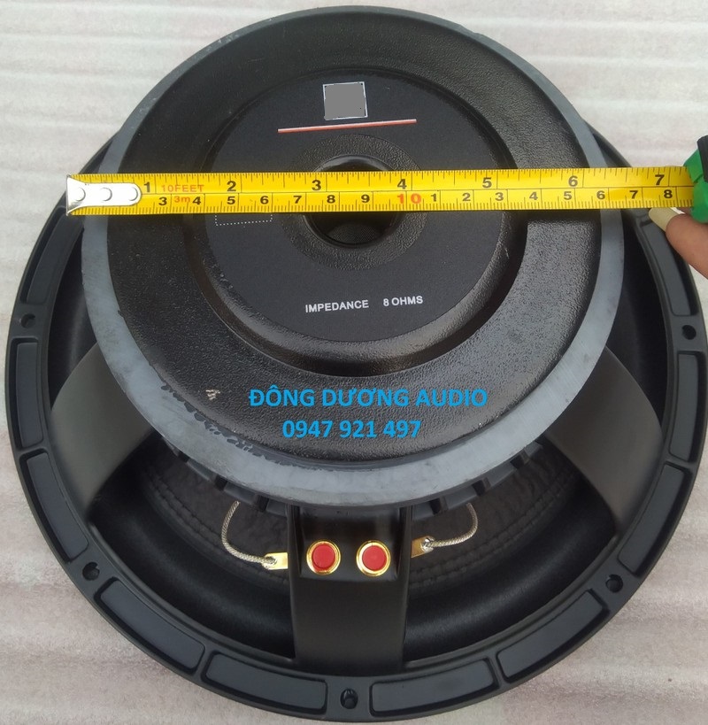 LOA BASS SUB 30 (3 TẤC) MARTI KHUNG NHÔM TỪ 170 CÔN 76MM - MÀNG KHÂU CHỈ ĐỎ