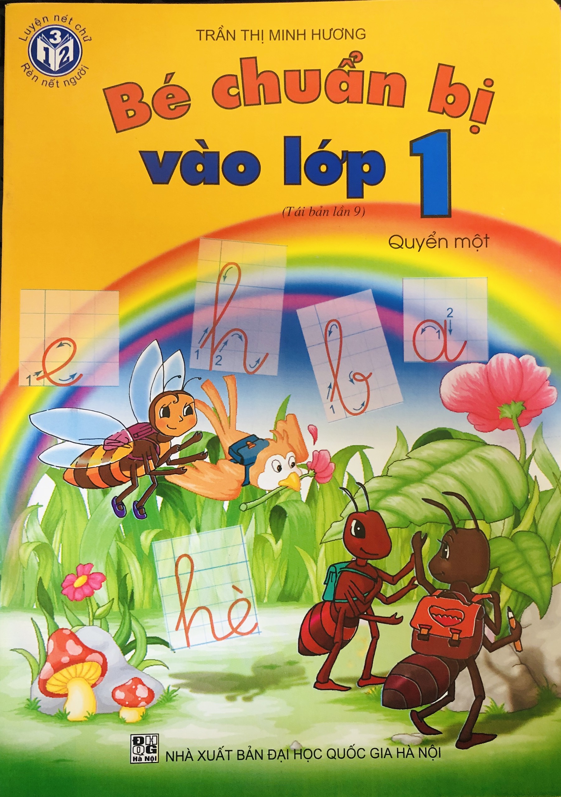 Bộ vở bé chuẩn bị vào lớp 1