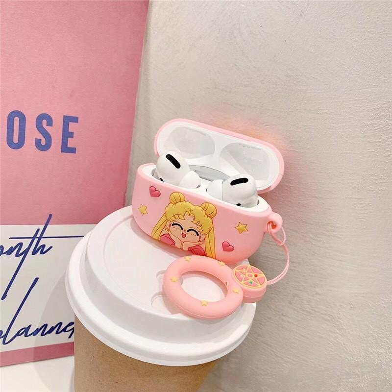 Case Ốp bảo vệ Airpods Thủy thủ Mặt trăng