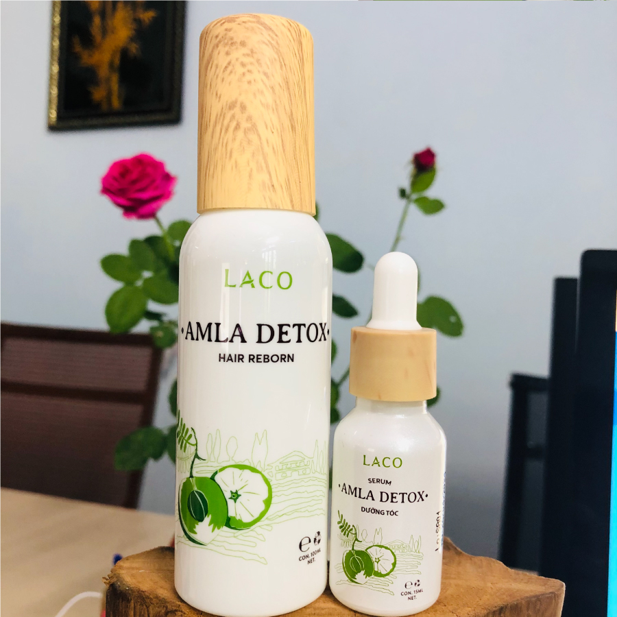 Xịt Dưỡng Tóc Amla Detox Hair Reborn - Cho Mái Tóc Chắc Khỏe & Mềm Mượt