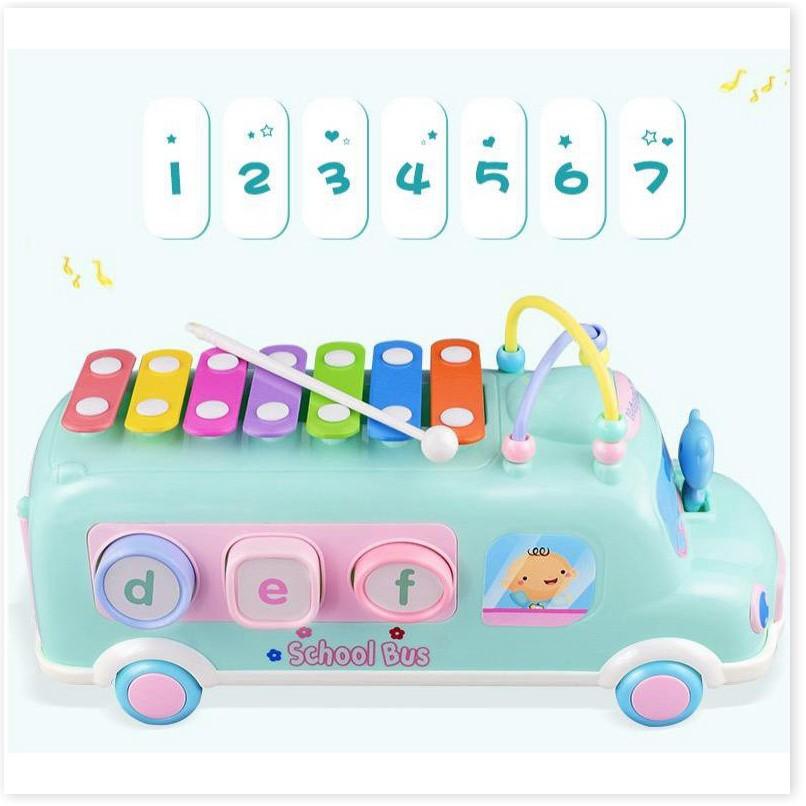 Đồ chơi xe buýt phát nhạc thông minh cho bé DC55 Gia Dụng SG